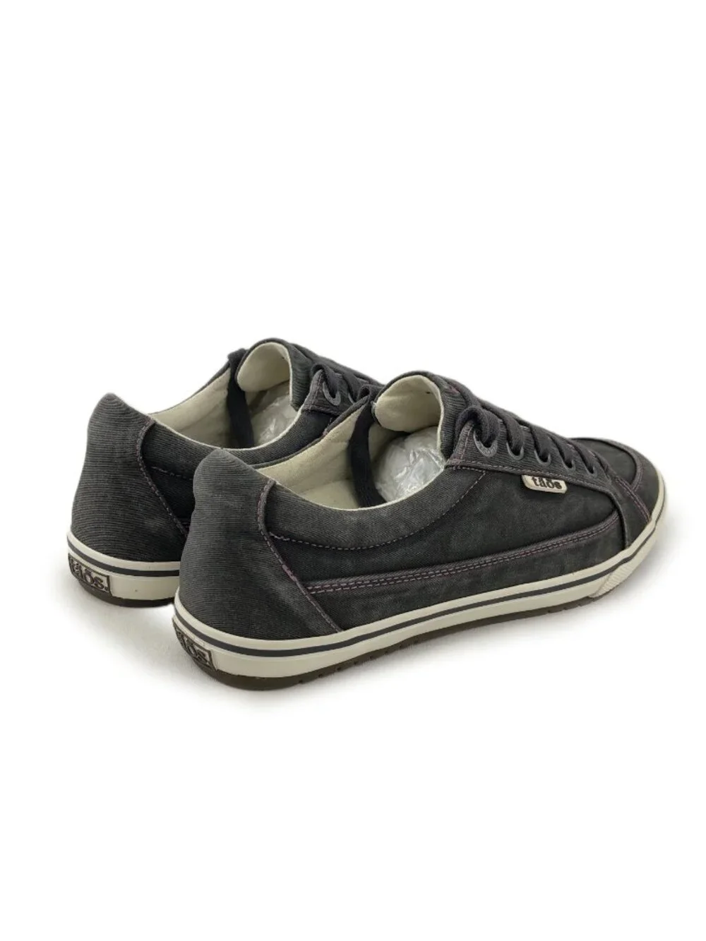 Taos Moc Star Gray Canvas Sneakers 8